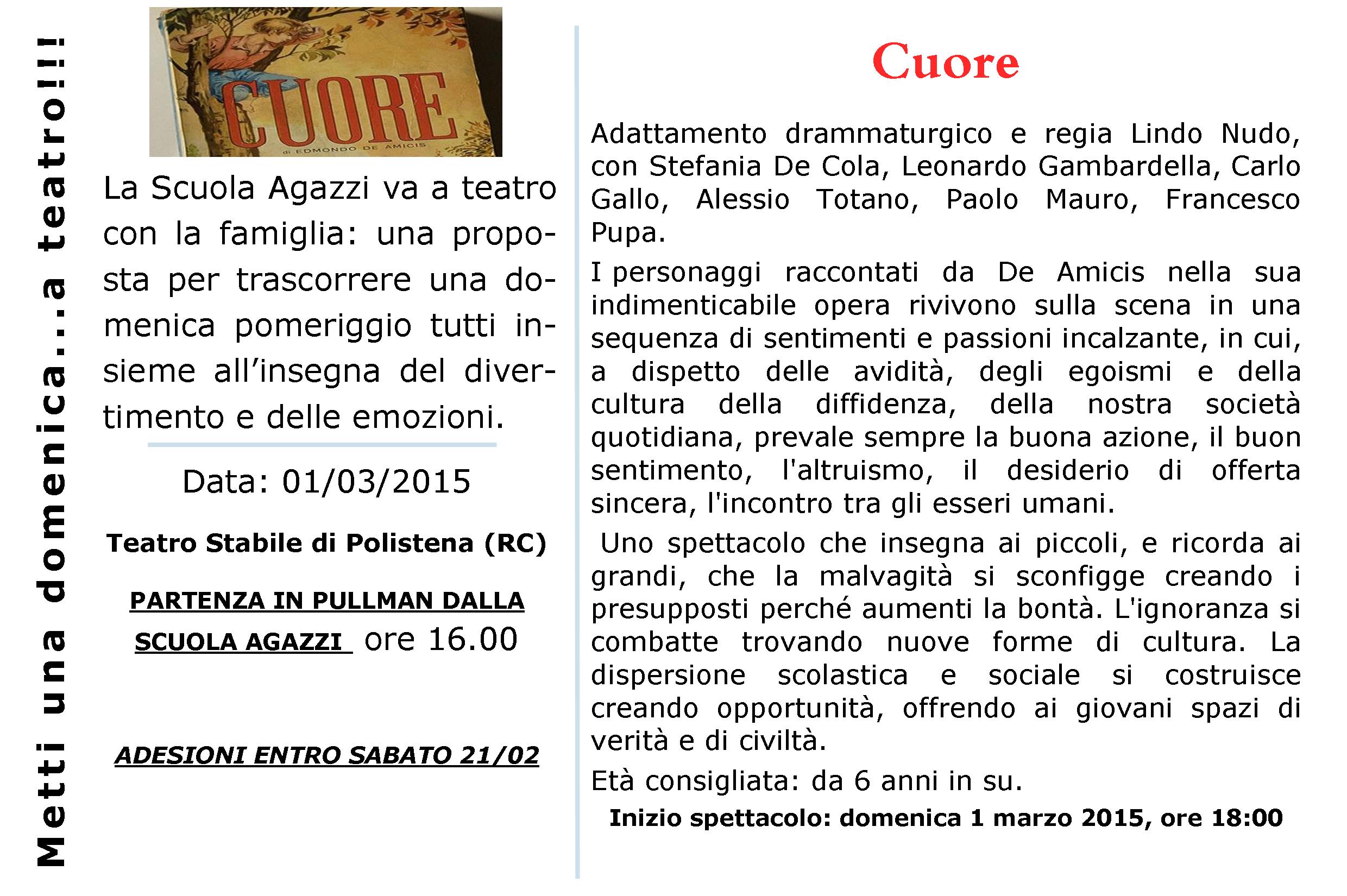 Metti una domenica...a teatro!!!